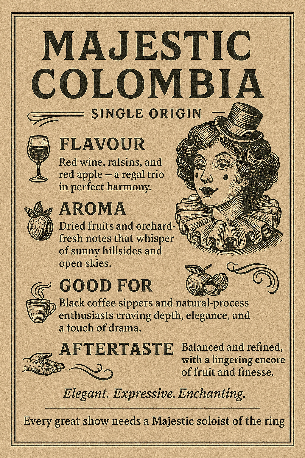 Majestic Colombia | Natural Process Single Origin