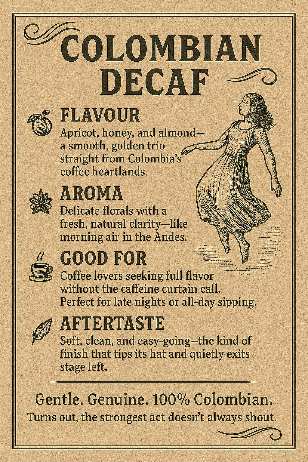 Decaf Colombia | The Gentle Giant (Premium Natural Decaf)