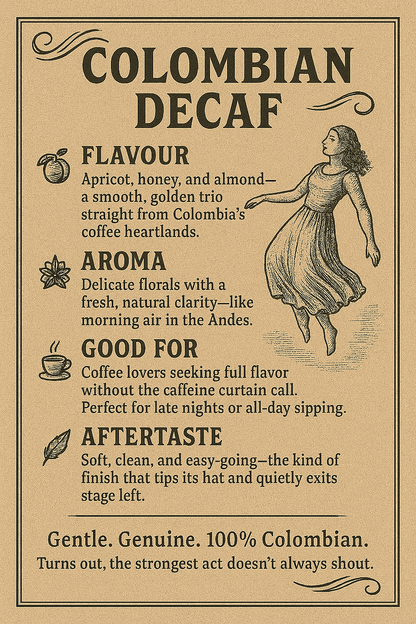 Decaf Colombia | The Gentle Giant (Premium Natural Decaf)